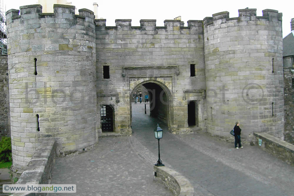 Entrance to Stirling castle